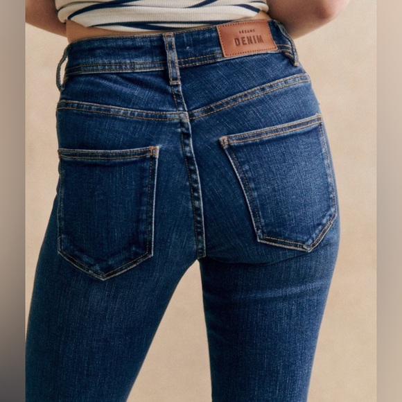 Sezane Slim Parfait Denim Skinny Jean - Picture 2 of 7